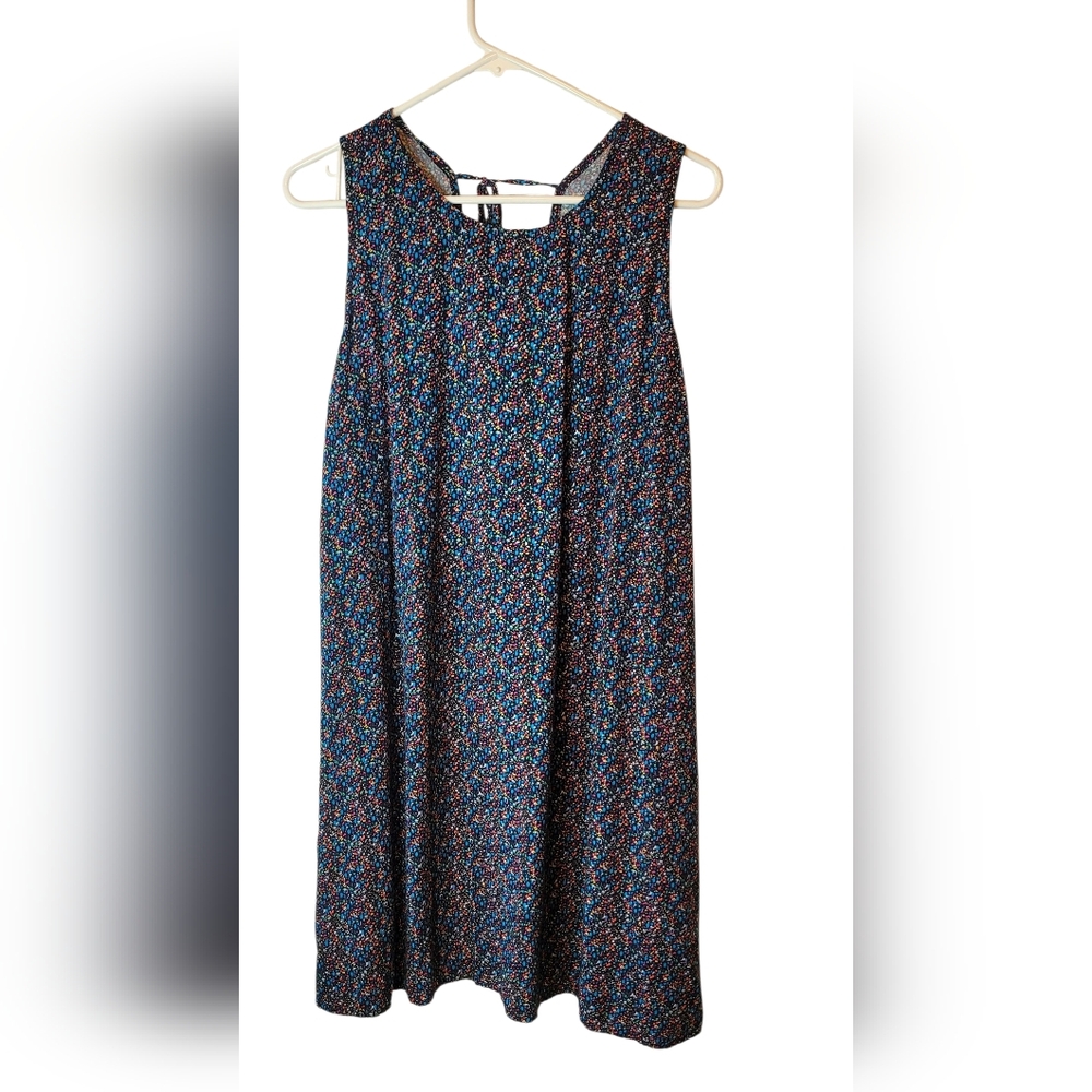 Gap Elegant Blue Sleeveless Dress - Picture 12 of 16